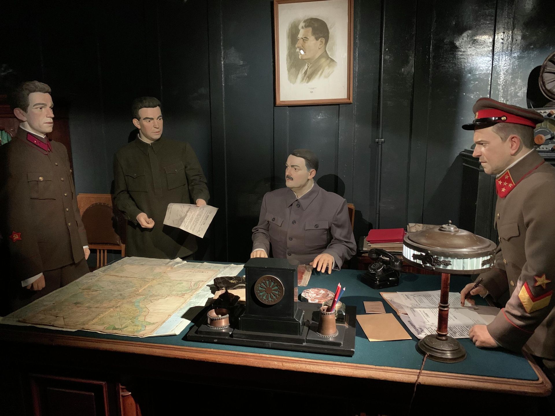 В музее Бункер Жданова В музее Бункер Жданова - РИА Новости, 1920, 29.09.2021