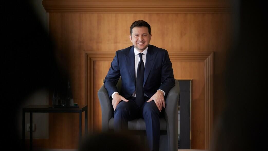 Президент Украины Владимир Зеленский во время пресс-конференции в Львовской области Президент Украины Владимир Зеленский во время пресс-конференции в Львовской области - РИА Новости, 1920, 05.11.2021