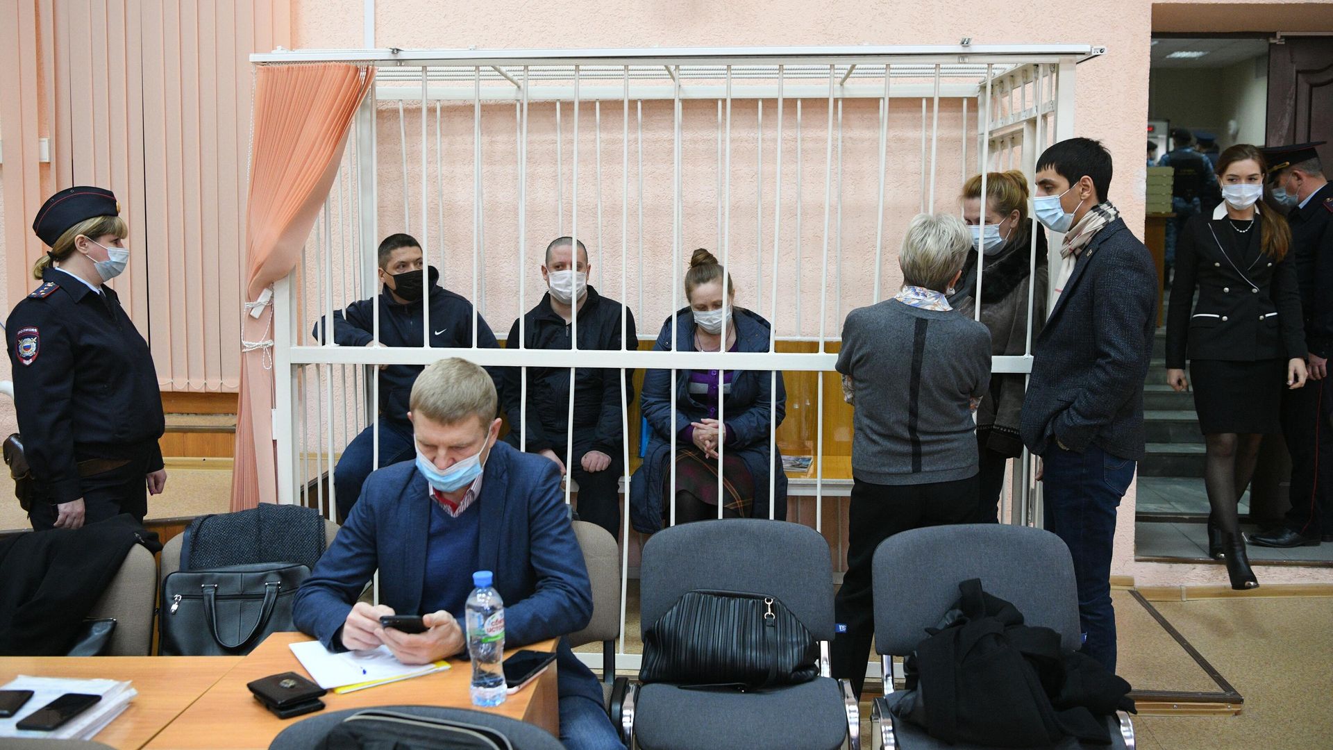 Суд в Кемерове по делу о пожаре в ТЦ Зимняя вишня Суд в Кемерове по делу о пожаре в ТЦ Зимняя вишня - РИА Новости, 1920, 30.12.2025