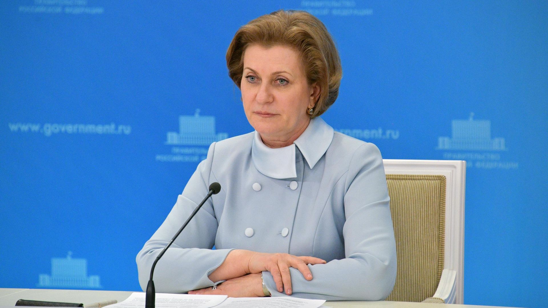Главный государственный санитарный врач РФ Анна Попова Главный государственный санитарный врач РФ Анна Попова - РИА Новости, 1920, 10.02.2021