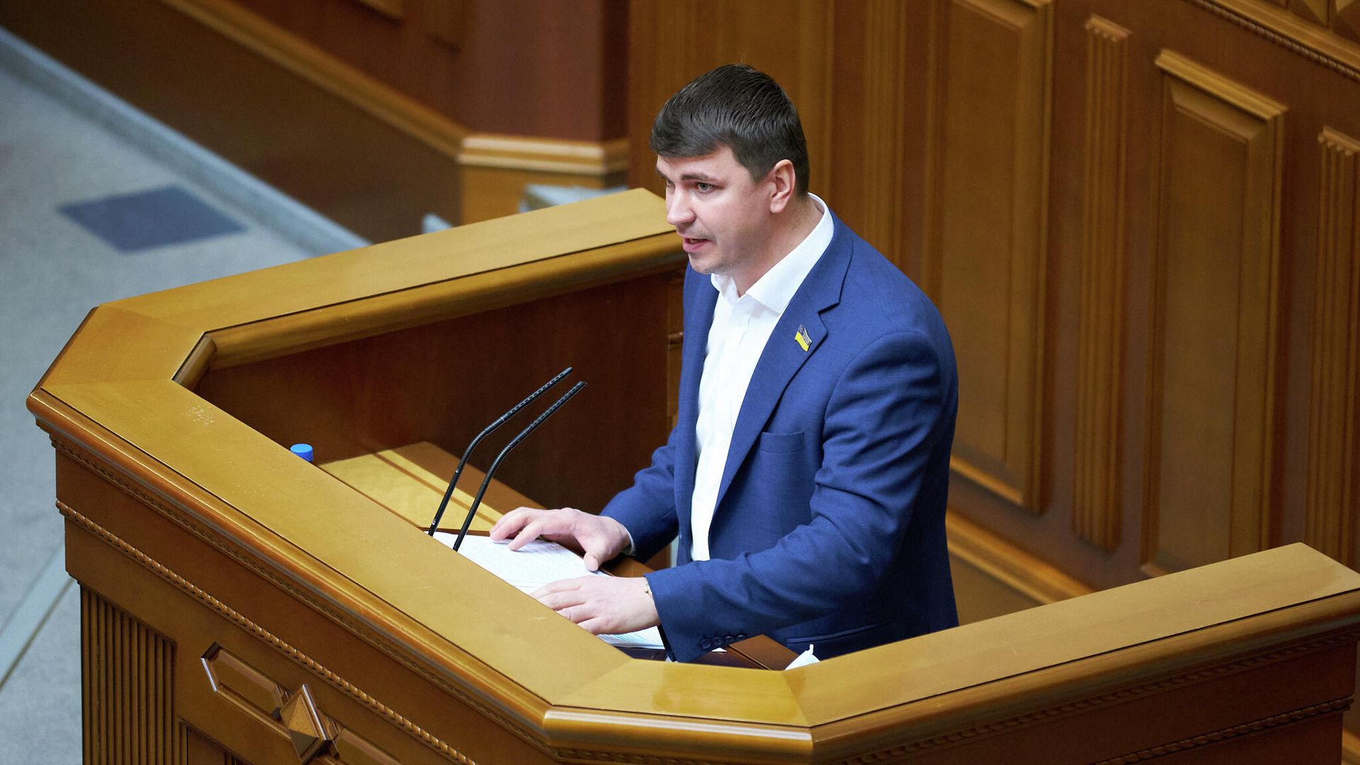 Депутат Верховной рады Украины Антон Поляков Депутат Верховной рады Украины Антон Поляков - РИА Новости, 1920, 18.11.2021