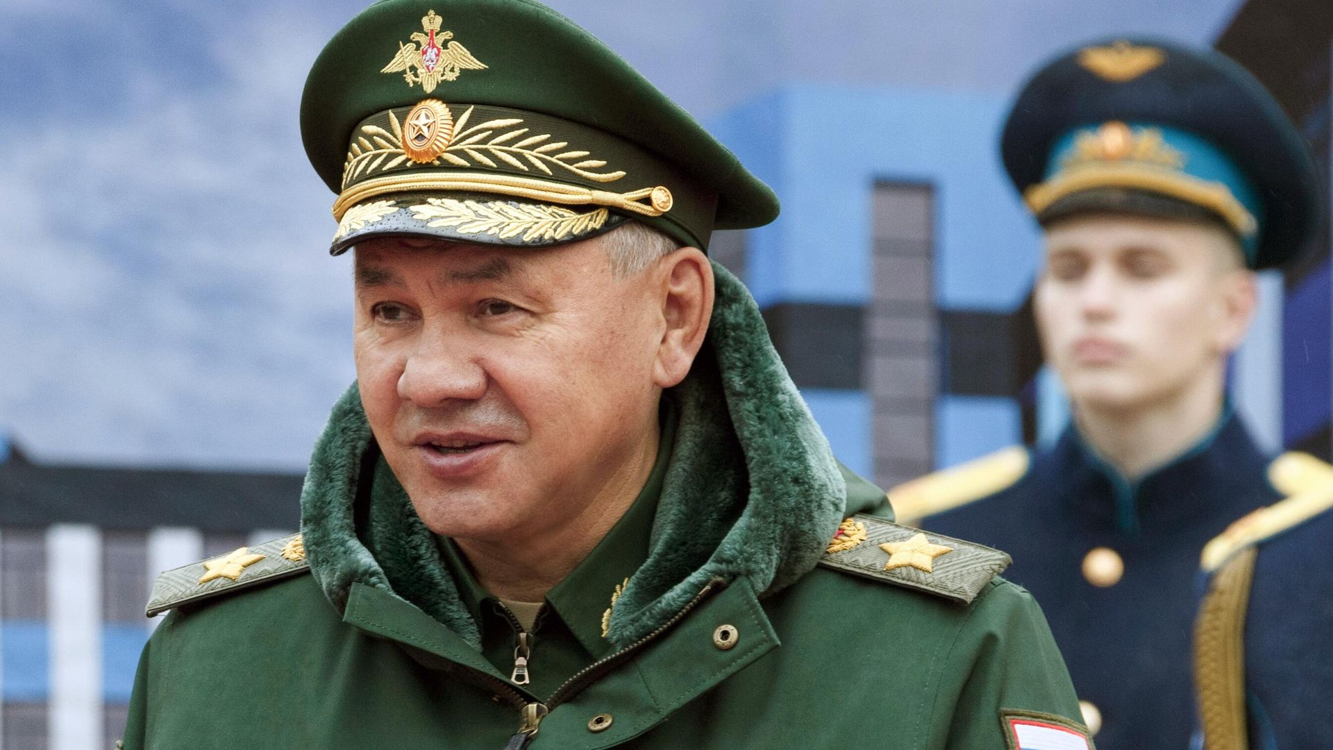 Министр обороны РФ Сергей Шойгу выступает на церемонии закладки камня в основание будущего госпиталя для медицинского обеспечения военнослужащих, членов семей и жителей города Плесецк Министр обороны РФ Сергей Шойгу выступает на церемонии закладки камня в основание будущего госпиталя для медицинского обеспечения военнослужащих, членов семей и жителей города Плесецк - РИА Новости, 1920, 24.11.2021