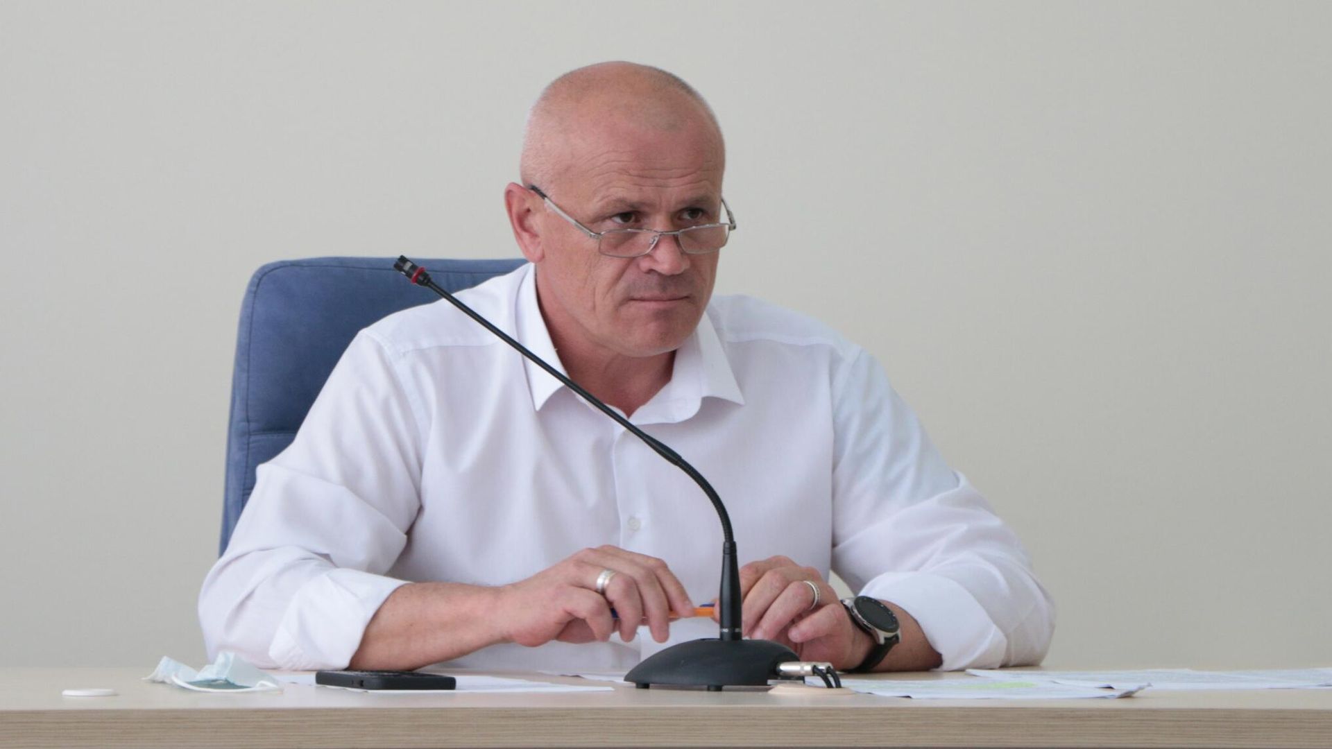 Глава администрации Судака Игорь Степиков Глава администрации Судака Игорь Степиков - РИА Новости, 1920, 11.10.2021
