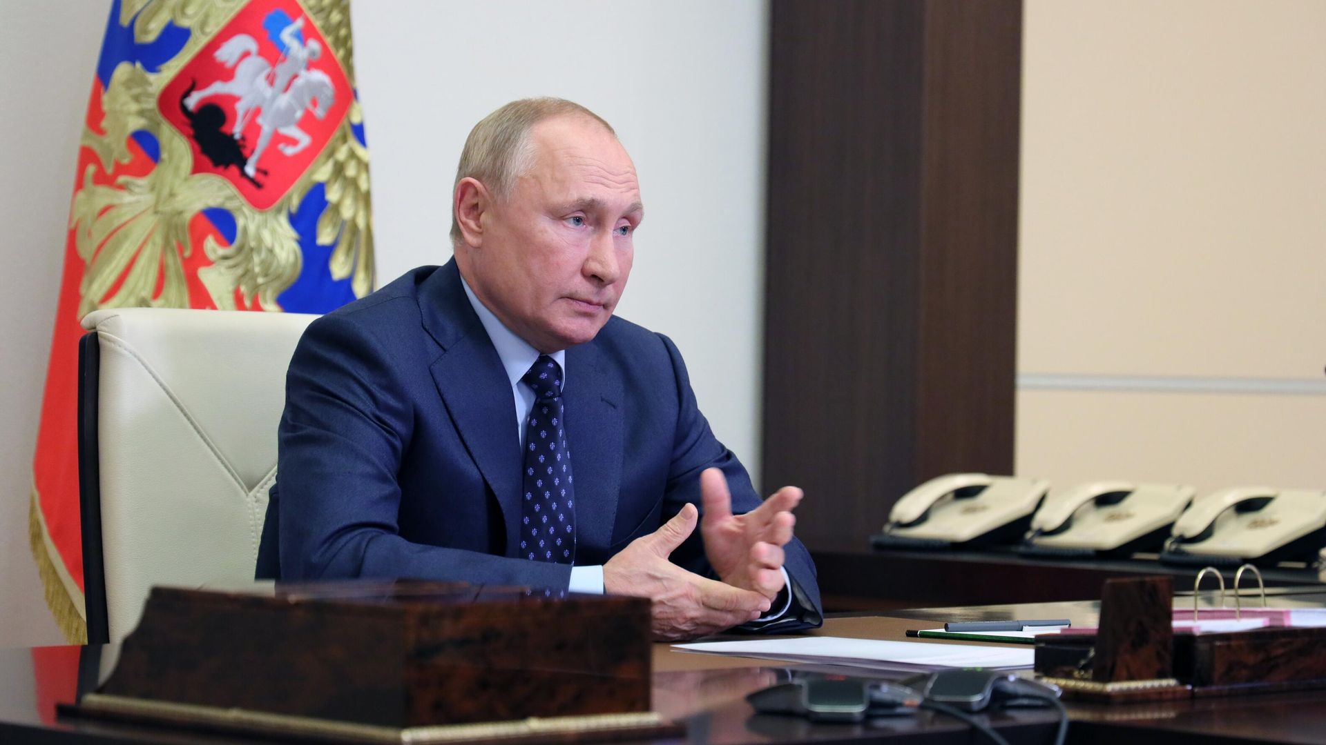 Президент России Владимир Путин  - РИА Новости, 1920, 14.10.2021