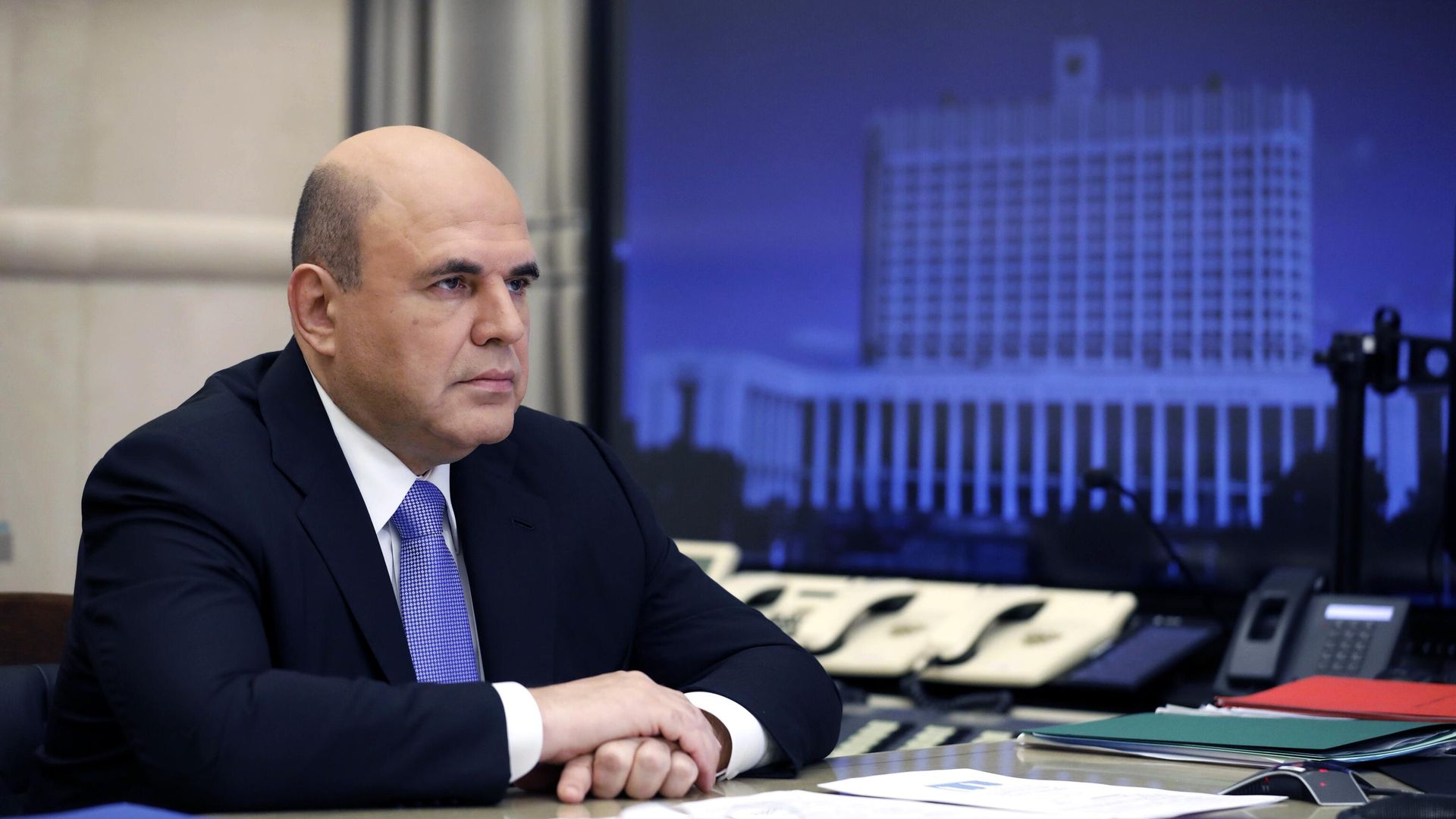Председатель правительства РФ Михаил Мишустин Председатель правительства РФ Михаил Мишустин - РИА Новости, 1920, 16.04.2022
