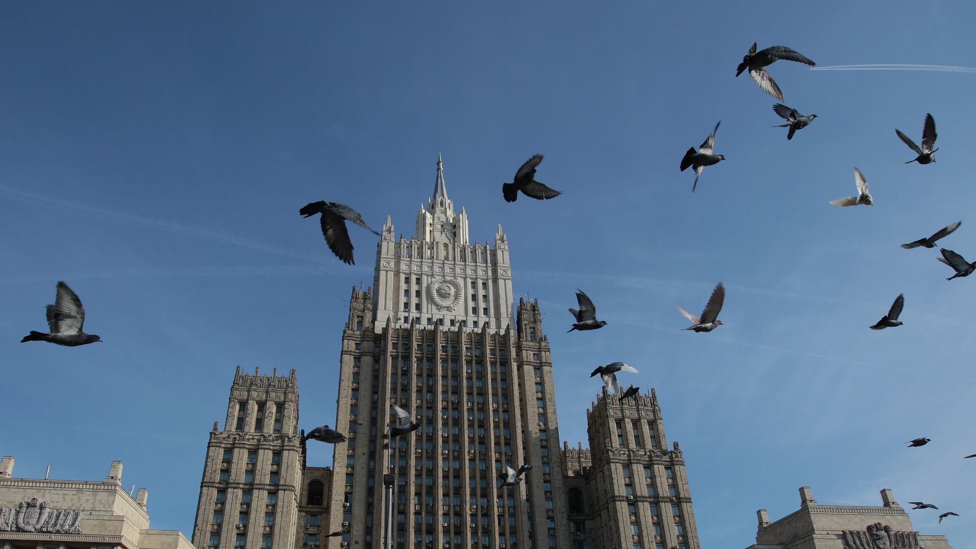 Здание МИД России Здание МИД России - РИА Новости, 1920, 13.11.2021