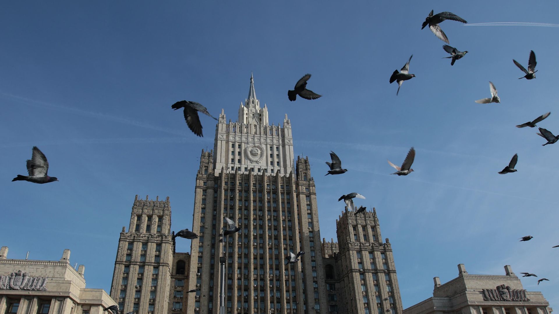 Здание МИД России Здание МИД России - РИА Новости, 1920, 14.04.2023