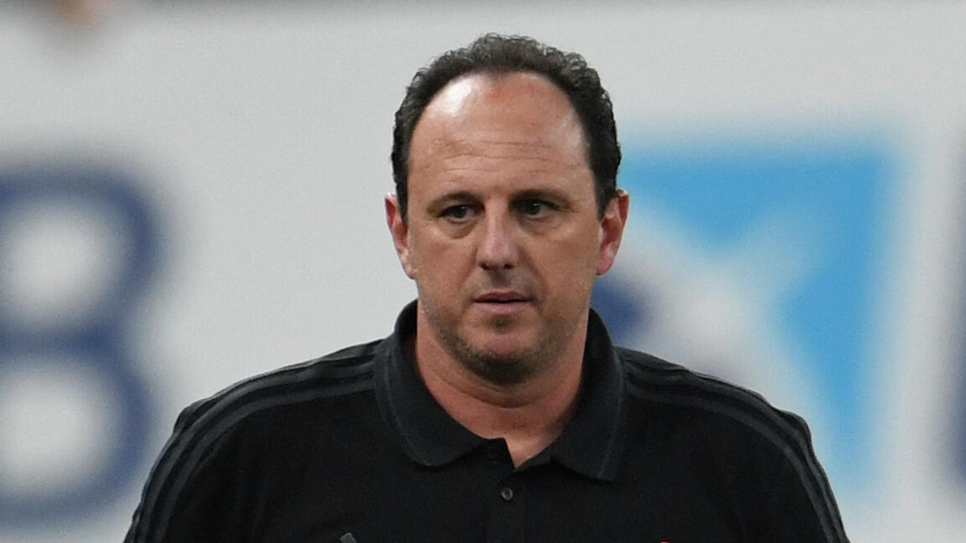Flamengo's coach Rogerio Ceni gestures during the Carioca Championship 2021 final match agaist Fluminense at the Maracana stadium, in Rio de Janeiro, Brazil, on May 22, 2021, which is played behind closed doors as a mesure to combat COVID-19 coronavirus pandemic. (Photo by MAURO PIMENTEL / AFP) Flamengo's coach Rogerio Ceni gestures during the Carioca Championship 2021 final match agaist Fluminense at the Maracana stadium, in Rio de Janeiro, Brazil, on May 22, 2021, which is played behind closed doors as a mesure to combat COVID-19 coronavirus pandemic. (Photo by MAURO PIMENTEL / AFP) - РИА Новости, 1920, 14.10.2021