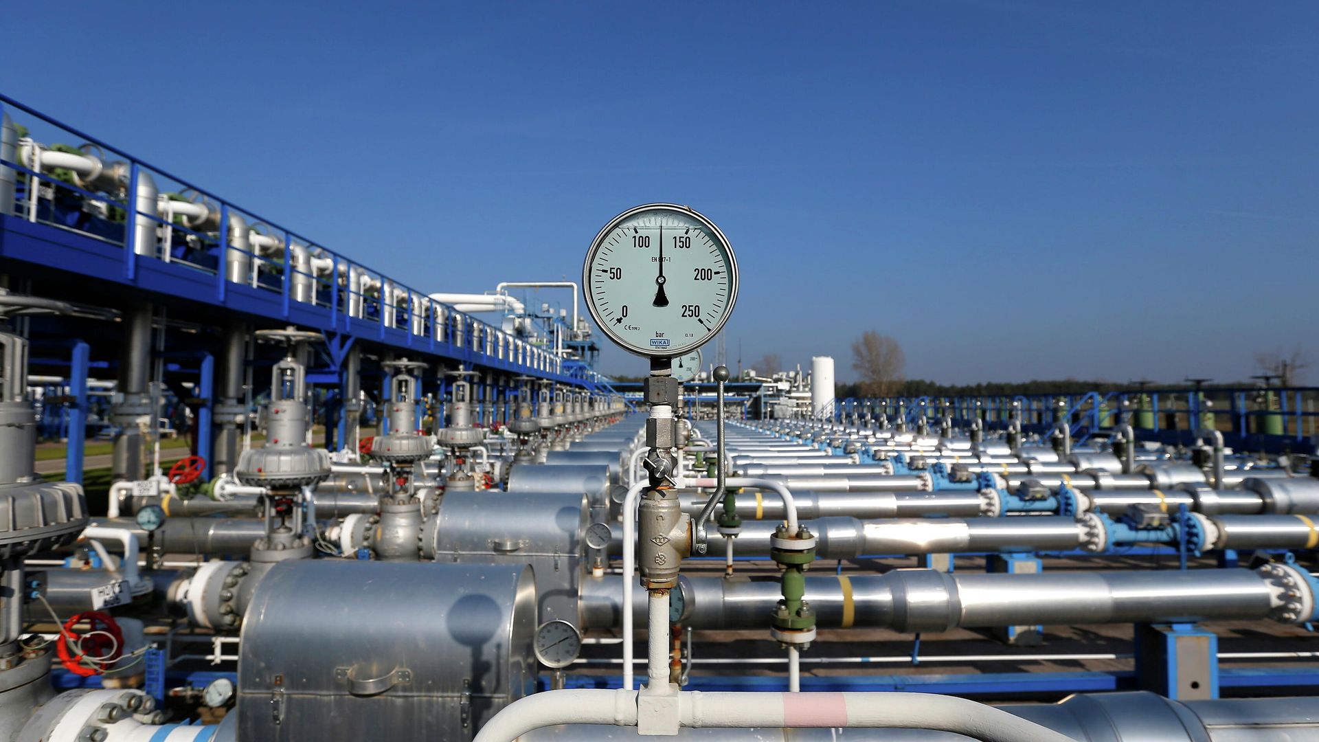 Газохранилище венгерской государственной энергетической группы MVM Газохранилище венгерской государственной энергетической группы MVM - РИА Новости, 1920, 14.10.2021