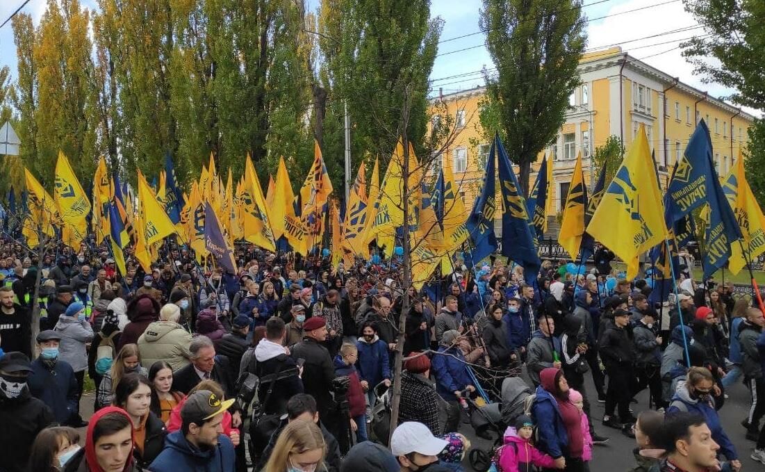 Марш националистов в честь Дня защитника Украины Марш националистов в честь Дня защитника Украины - РИА Новости, 1920, 23.06.2026