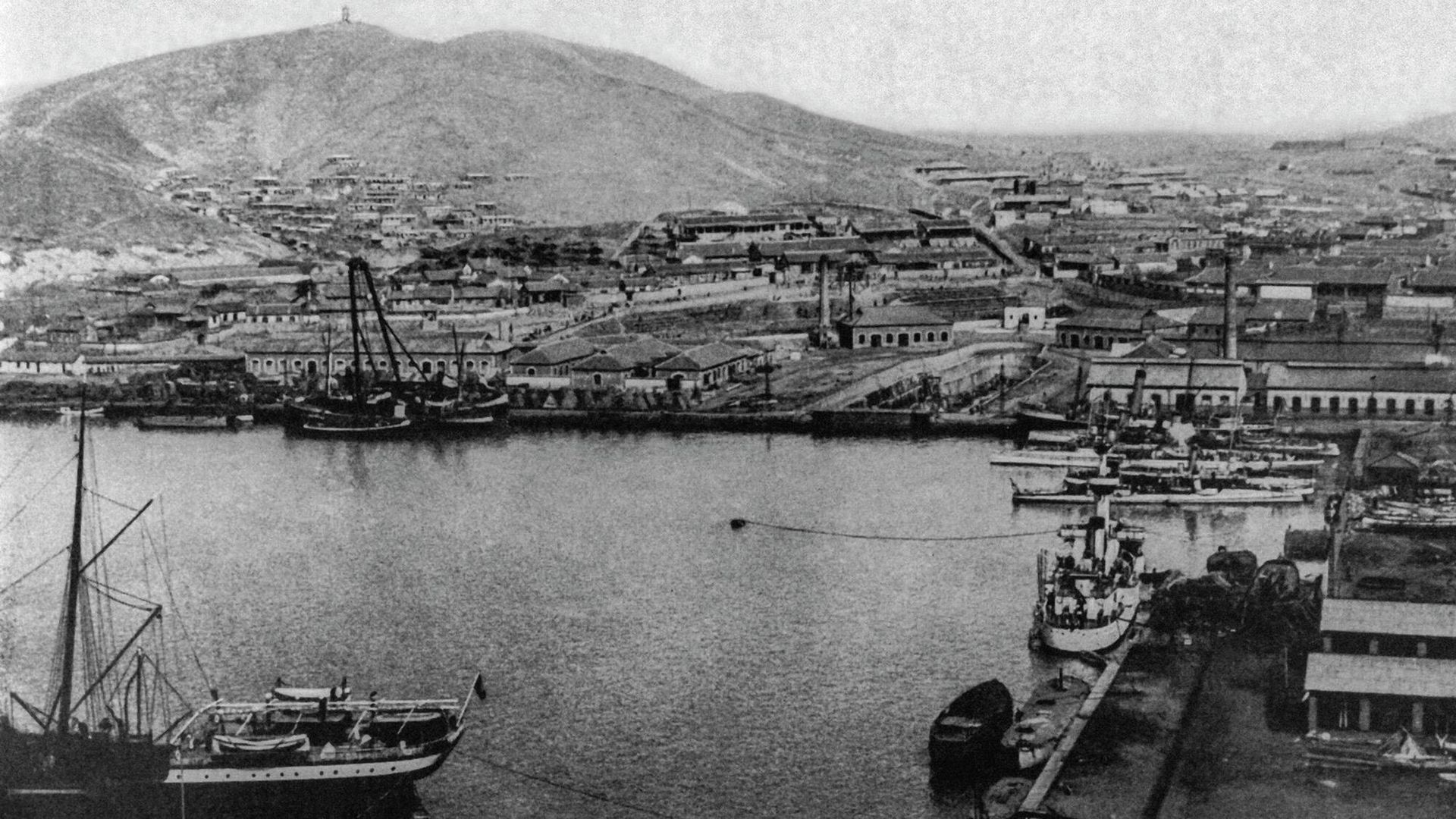 Вид на Порт-Артур. 1900-1901 гг. Вид на Порт-Артур. 1900-1901 гг. - РИА Новости, 1920, 05.11.2021