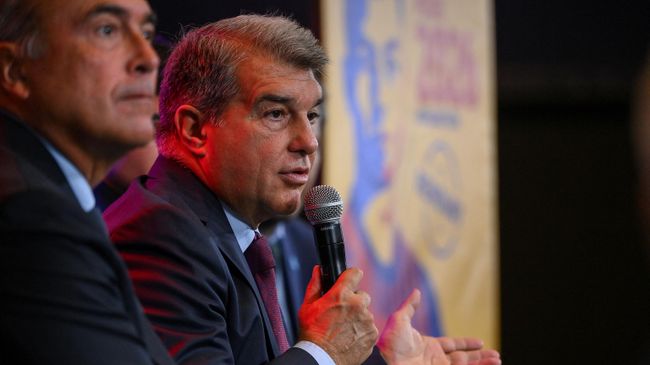 Президент Барселоны Жоан Лапорта