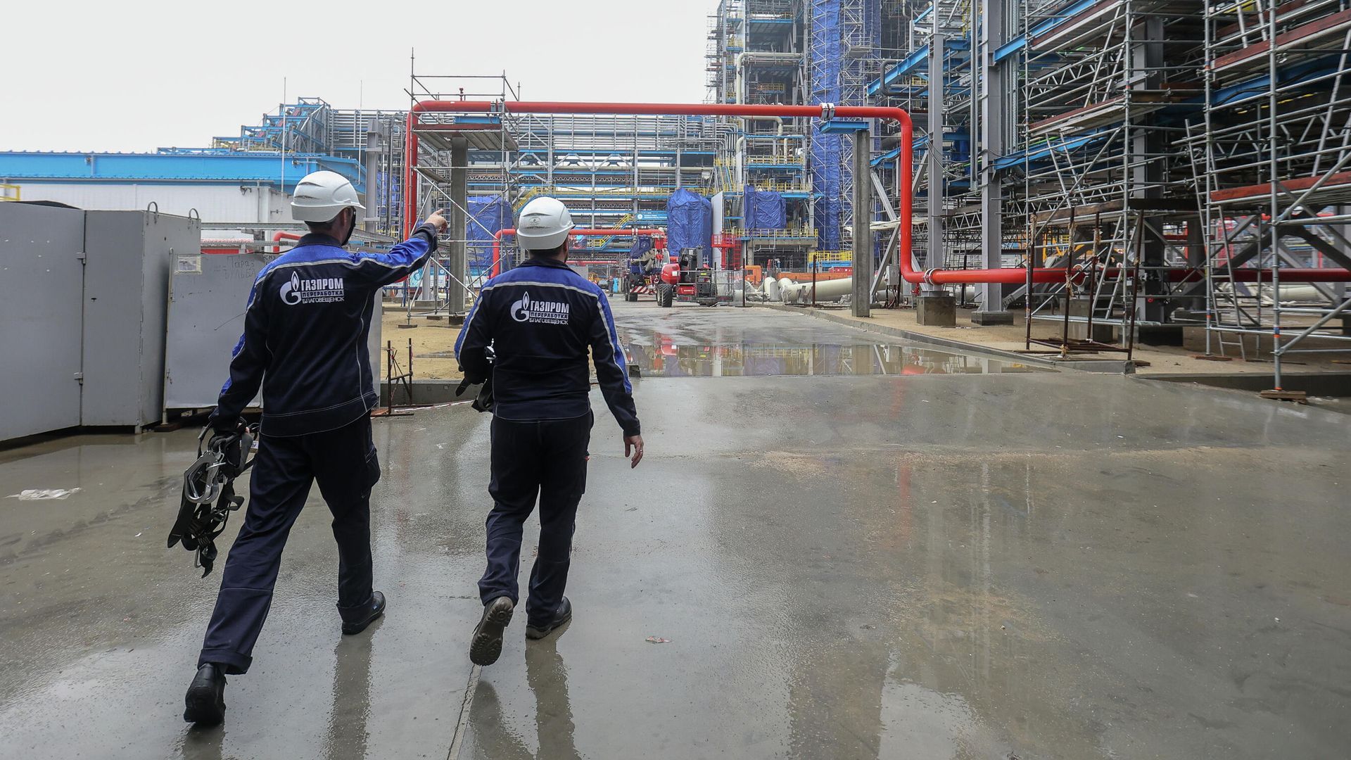 Амурский газоперерабатывающий завод Амурский газоперерабатывающий завод - РИА Новости, 1920, 17.11.2021