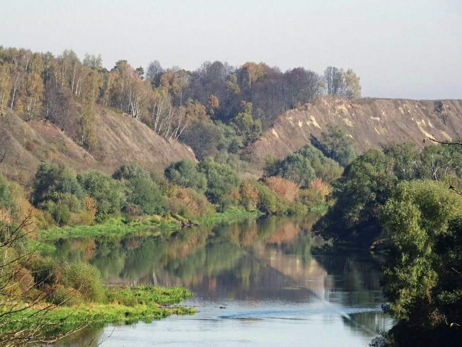 Вид на Оку и городище Дуна Вид на Оку и городище Дуна