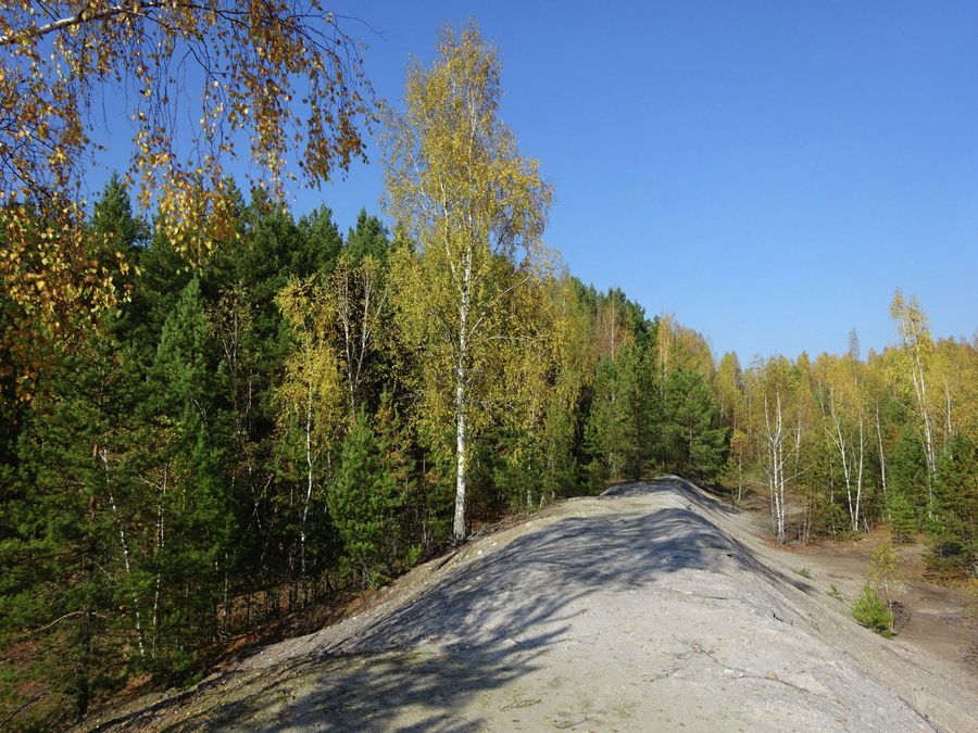 Суворовские карьеры, отвалы Суворовские карьеры, отвалы