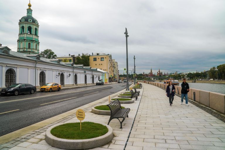 Раушская набережная в Москве Раушская набережная в Москве