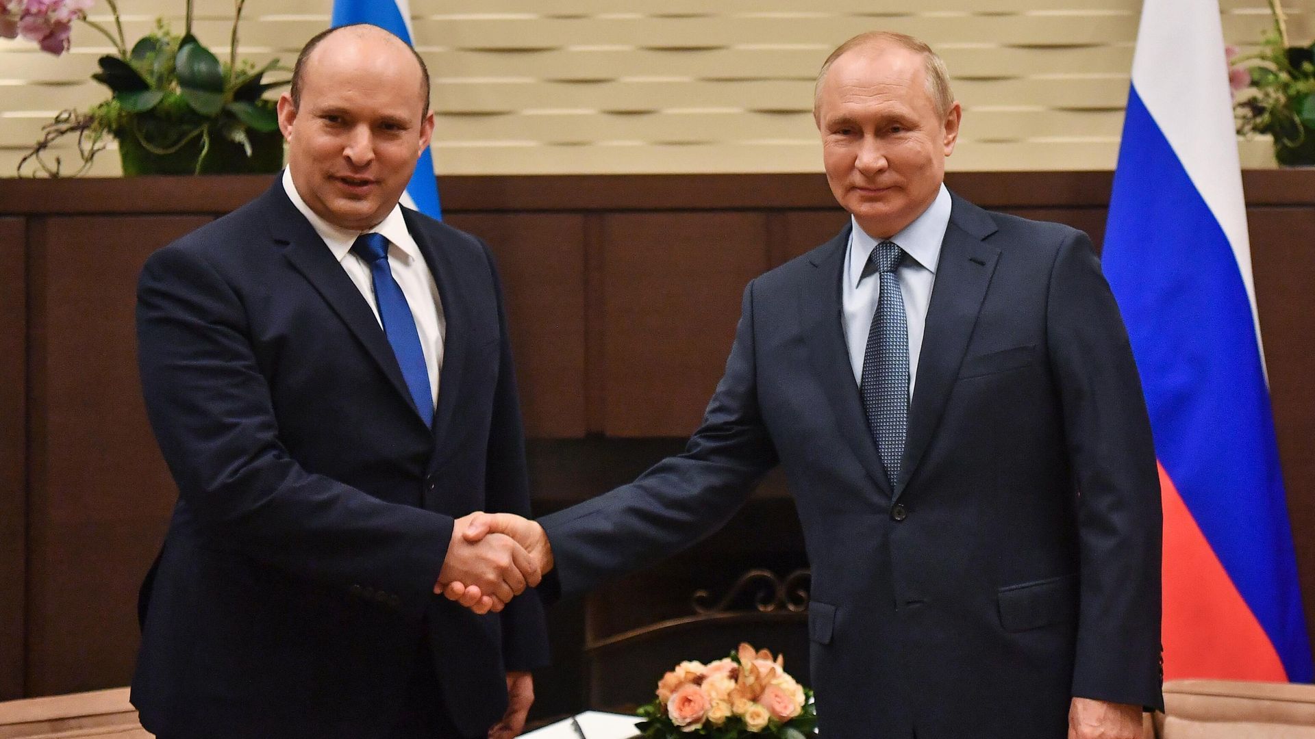  Президент РФ Владимир Путин и премьер-министром Израиля Нафтали Беннет  - РИА Новости, 1920, 24.10.2021