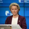 Председатель Еврокомиссии Урсула фон дер Ляйен на саммите ЕС в Брюсселе Председатель Еврокомиссии Урсула фон дер Ляйен на саммите ЕС в Брюсселе