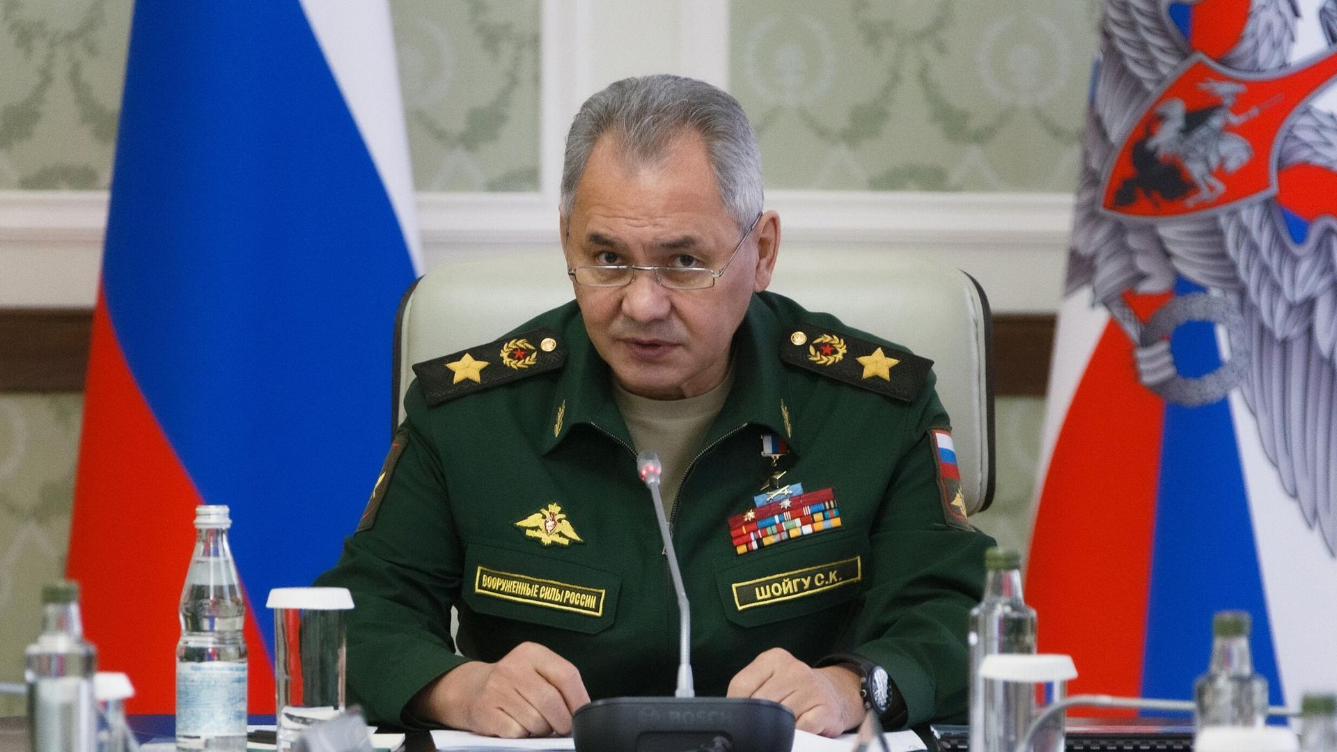 Министр обороны РФ Сергей Шойгу Министр обороны РФ Сергей Шойгу - РИА Новости, 1920, 16.11.2021