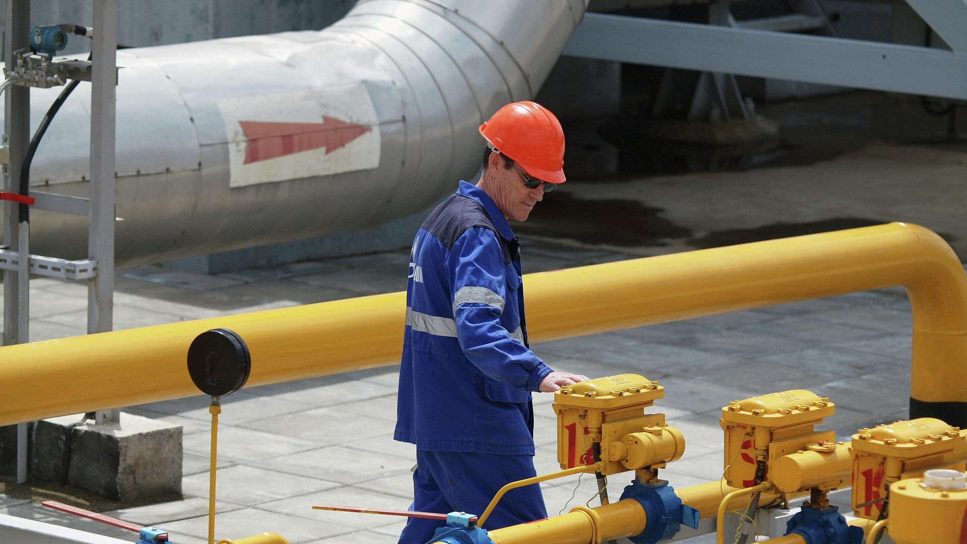 Комплекс транспортировки экспортного газа КС Краснодарская Комплекс транспортировки экспортного газа КС Краснодарская - РИА Новости, 1920, 29.03.2022