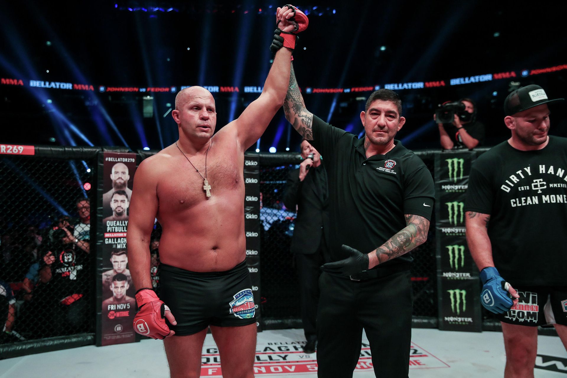 Федор Емельяненко против Тимоти Джонсона на Bellator 269 Федор Емельяненко против Тимоти Джонсона на Bellator 269 - РИА Новости, 1920, 11.08.2023