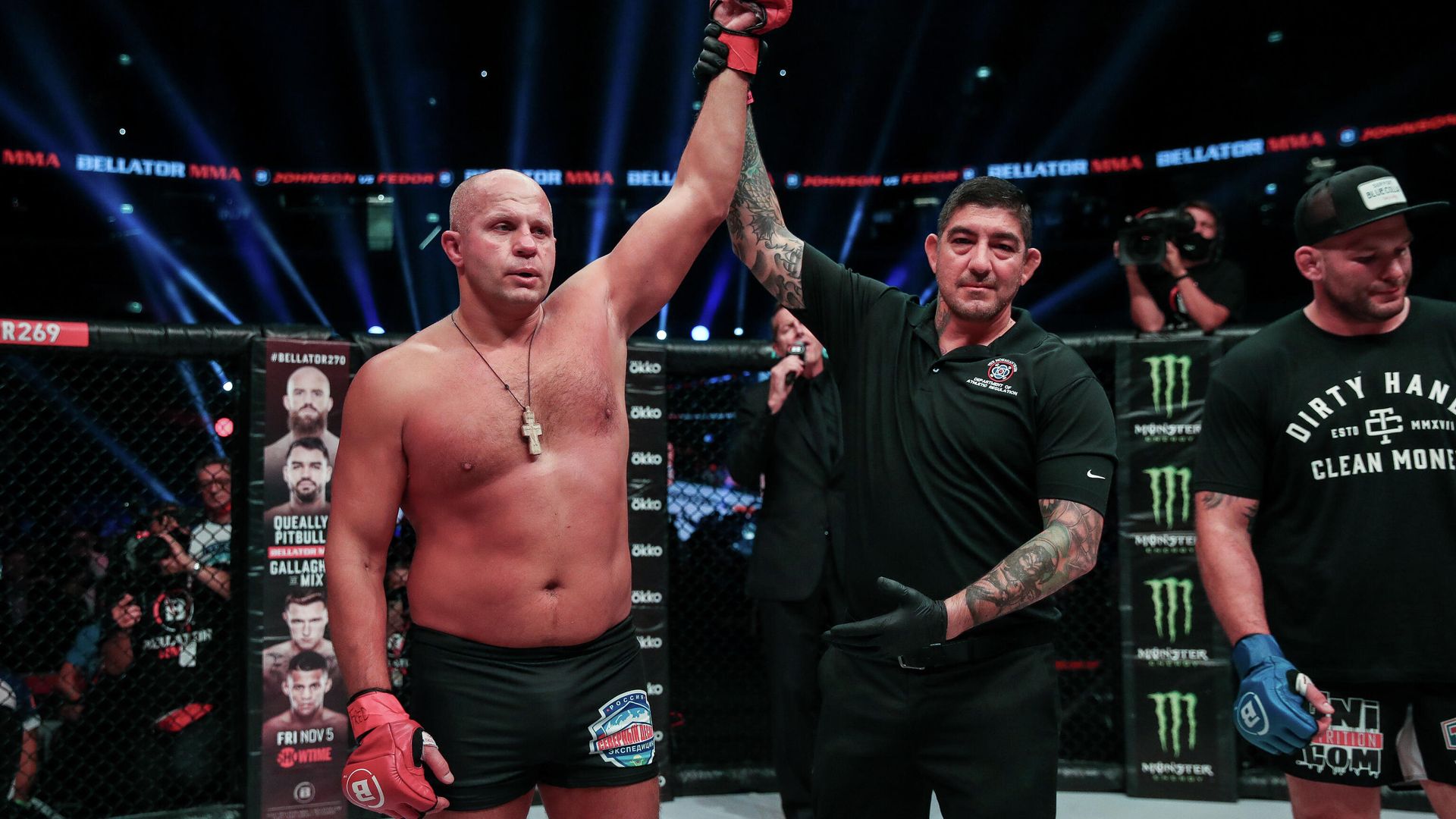 Федор Емельяненко против Тимоти Джонсона на Bellator 269 - РИА Новости, 1920, 19.01.2022