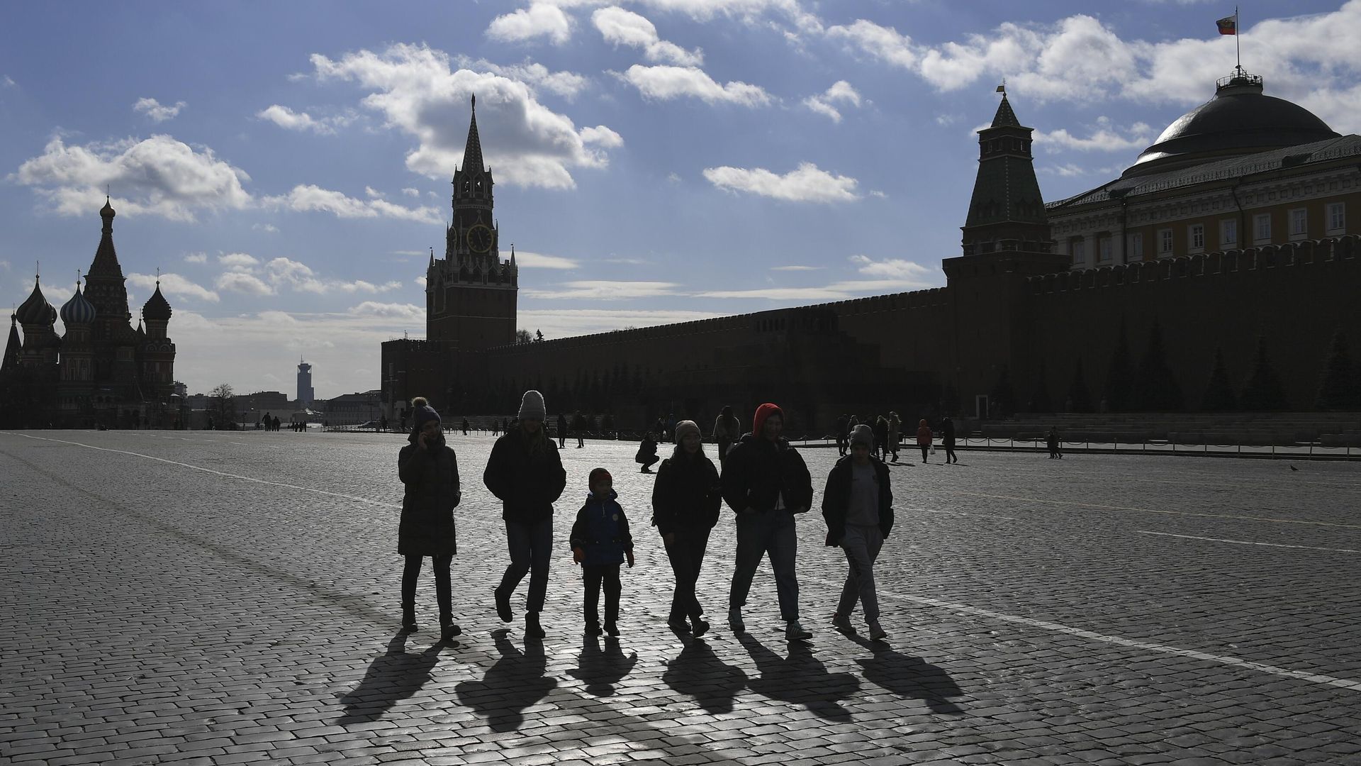 Туристы на Красной площади в Москве Туристы на Красной площади в Москве - РИА Новости, 1920, 20.03.2022