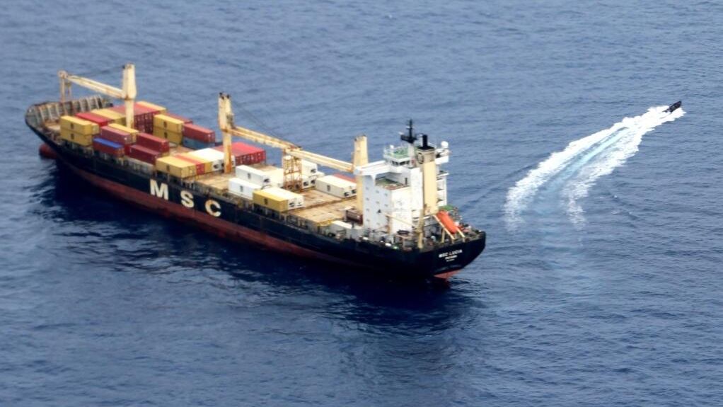 Российские моряки предотвратили захват панамского судна возле Африки
Российские моряки предотвратили захват панамского судна возле Африки
- РИА Новости, 1920, 26.10.2021