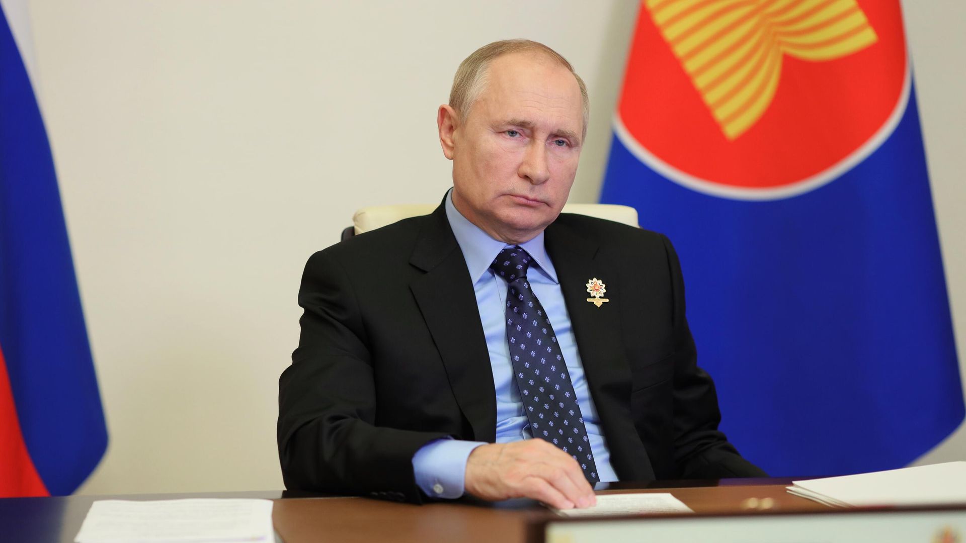 Президент РФ Владимир Путин принял участие в работе XVI Восточноазиатского саммита Президент РФ Владимир Путин принял участие в работе XVI Восточноазиатского саммита - РИА Новости, 1920, 27.10.2021