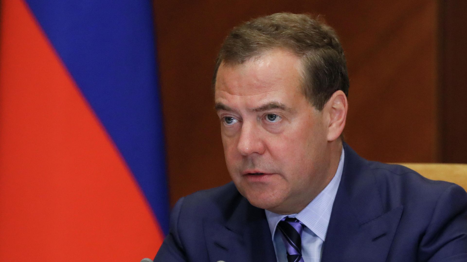 Заместитель председателя Совета безопасности РФ Дмитрий Медведев Заместитель председателя Совета безопасности РФ Дмитрий Медведев - РИА Новости, 1920, 08.03.2023