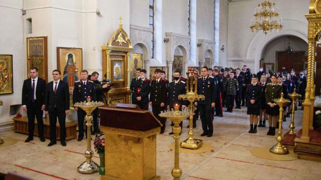 Студенты Первого казачьего университета принесли присягу в храме