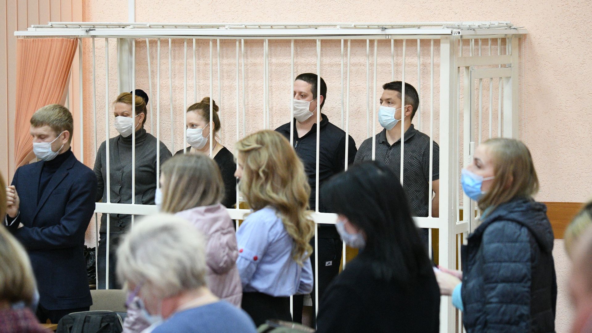 Вынесение приговоров по делу о пожаре в Зимней вишне Вынесение приговоров по делу о пожаре в Зимней вишне - РИА Новости, 1920, 13.12.2021