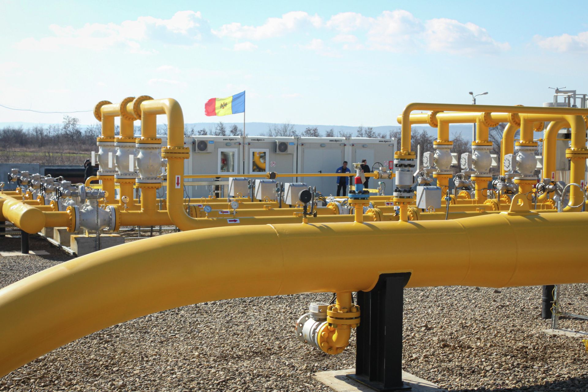 Трубопроводы национальной газораспределительной сети в Молдавии Трубопроводы национальной газораспределительной сети в Молдавии - РИА Новости, 1920, 20.12.2024