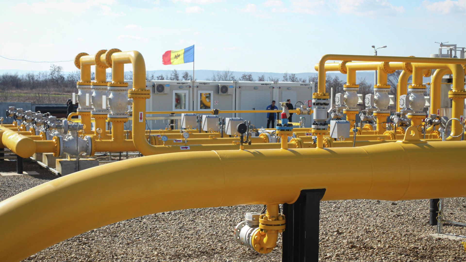 Трубопроводы национальной газораспределительной сети в Молдавии Трубопроводы национальной газораспределительной сети в Молдавии - РИА Новости, 1920, 20.10.2022