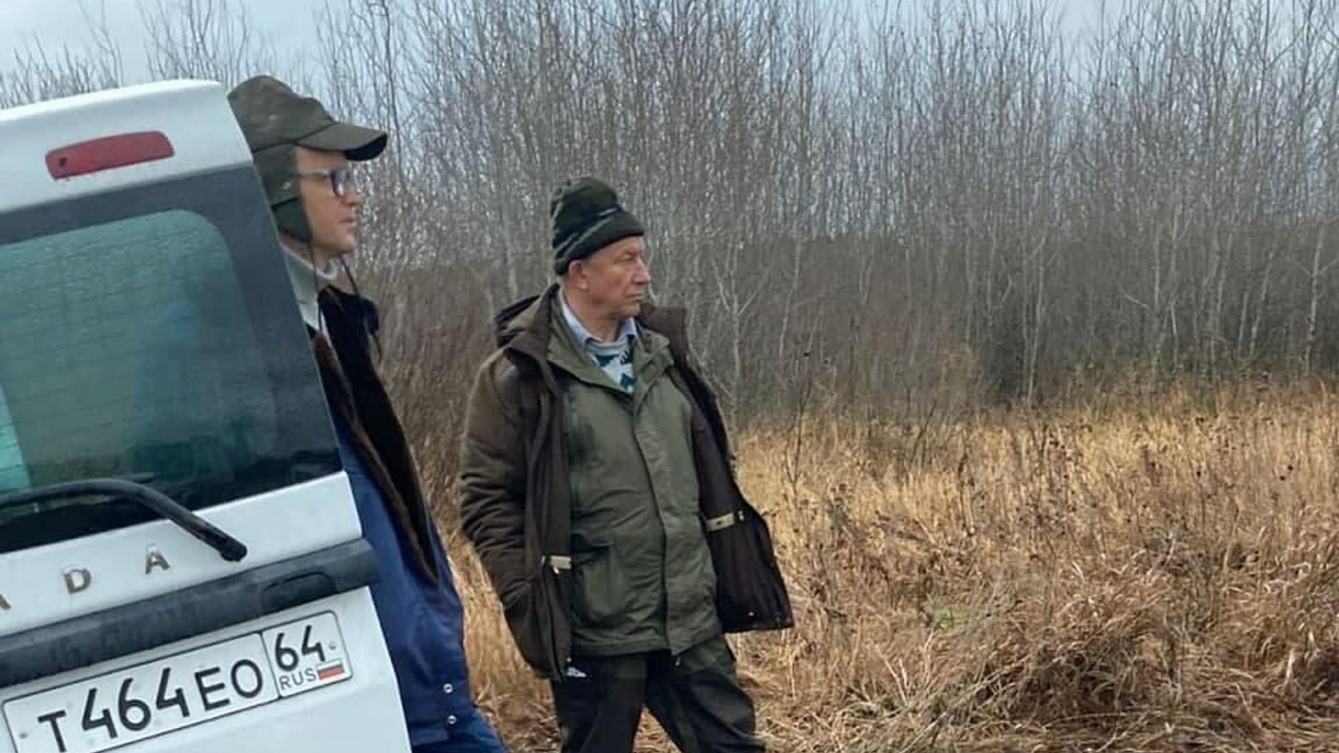 Валерий Рашкин на месте задержания в Лысогорском районе Саратовской области Валерий Рашкин на месте задержания в Лысогорском районе Саратовской области - РИА Новости, 1920, 25.11.2021