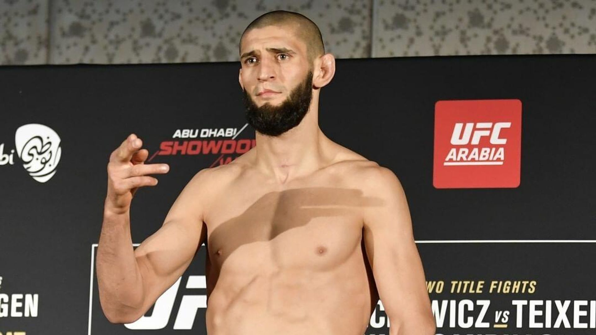 Боец UFC Хамзат Чимаев Боец UFC Хамзат Чимаев - РИА Новости, 1920, 30.10.2021