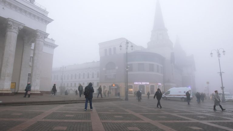 Туман в Москве Туман в Москве