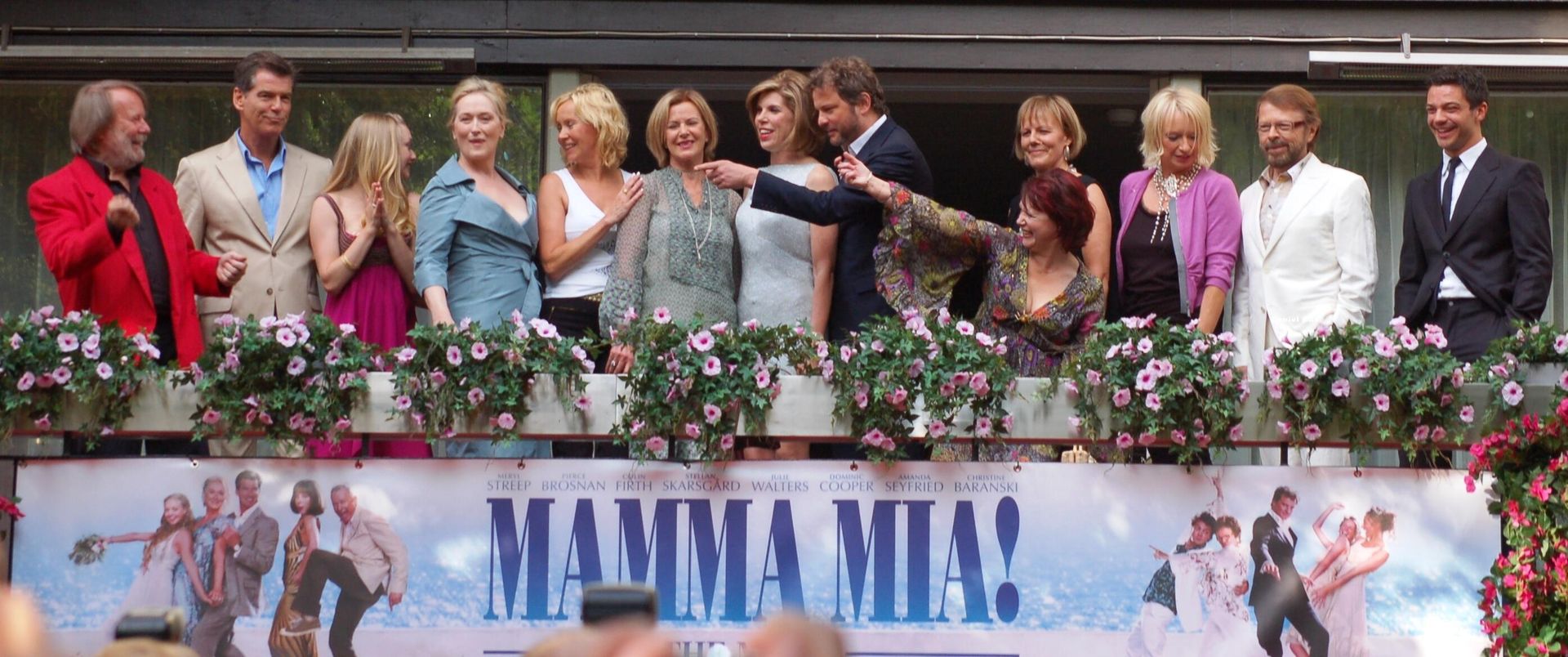 Актеры фильма Мамма MIA! и члены группы ABBA Актеры фильма Мамма MIA! и члены группы ABBA - РИА Новости, 1920, 02.11.2021