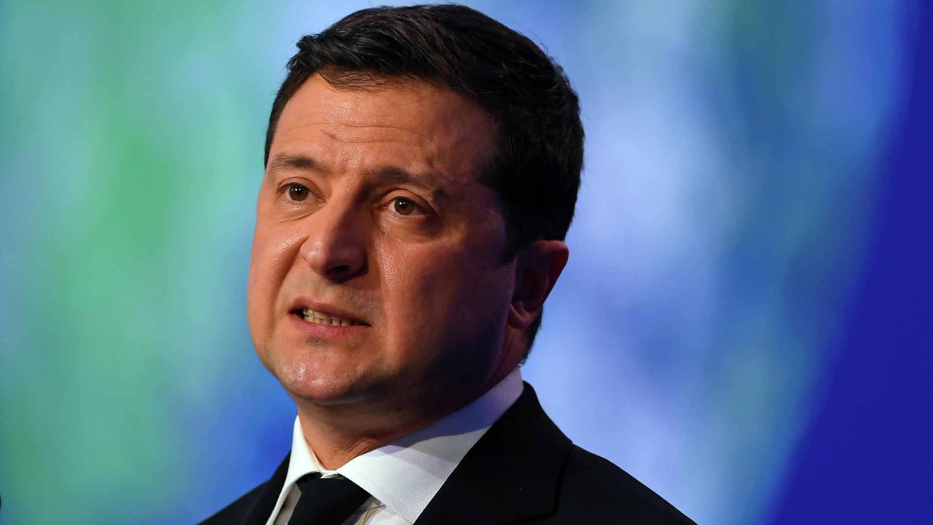 Президент Украины Владимир Зеленский на конференции ООН по вопросам изменений климата COP26 Президент Украины Владимир Зеленский на конференции ООН по вопросам изменений климата COP26 - РИА Новости, 1920, 05.11.2021