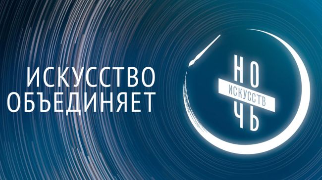 Постер акции Ночь искусств Постер акции Ночь искусств