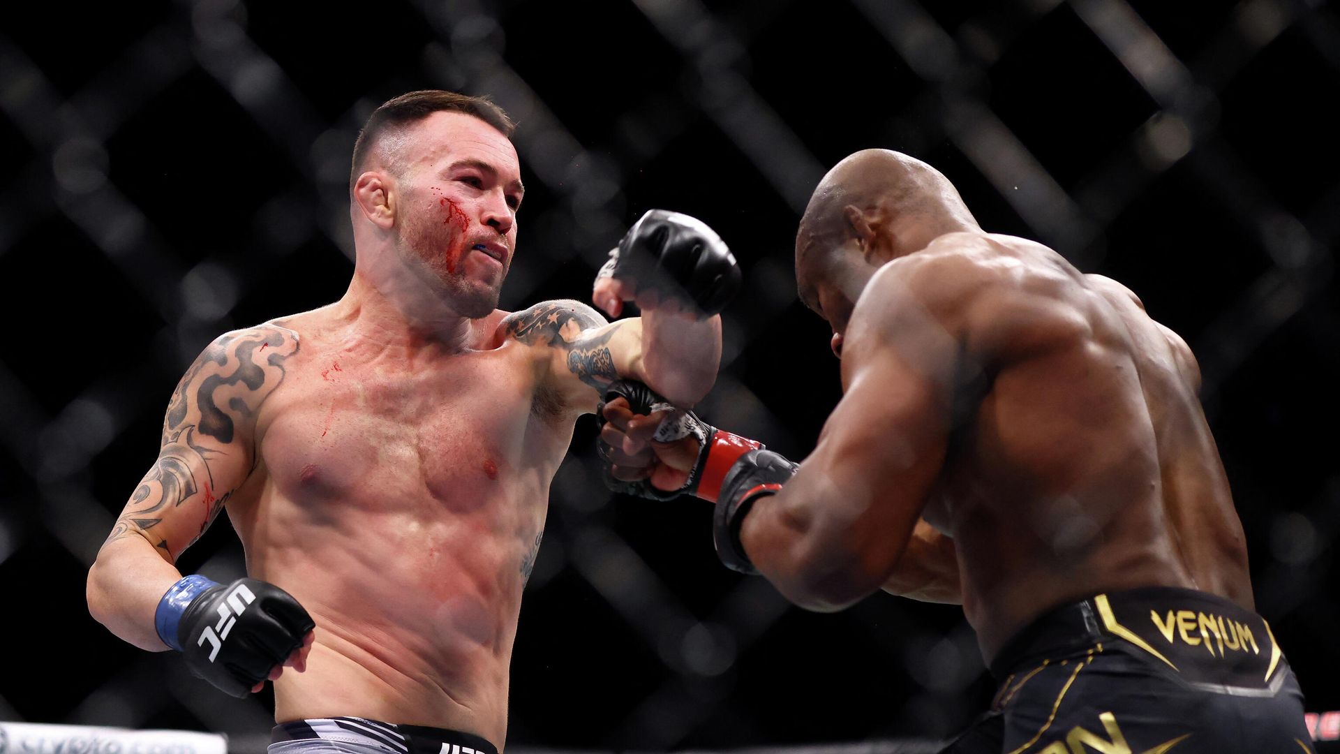 Колби Ковингтон против Камару Усмана на UFC 268 Колби Ковингтон против Камару Усмана на UFC 268 - РИА Новости, 1920, 07.11.2021