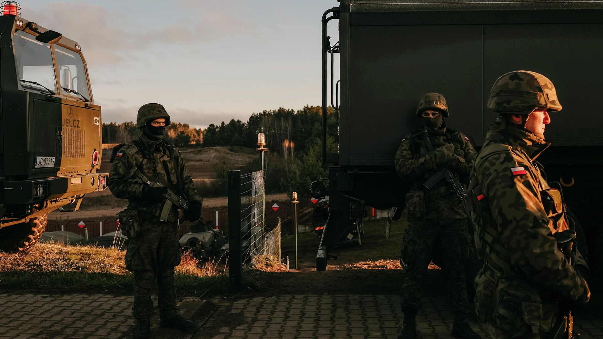 Польские военнослужащие в районе польско-белорусской границы Польские военнослужащие в районе польско-белорусской границы - РИА Новости, 1920, 13.11.2021