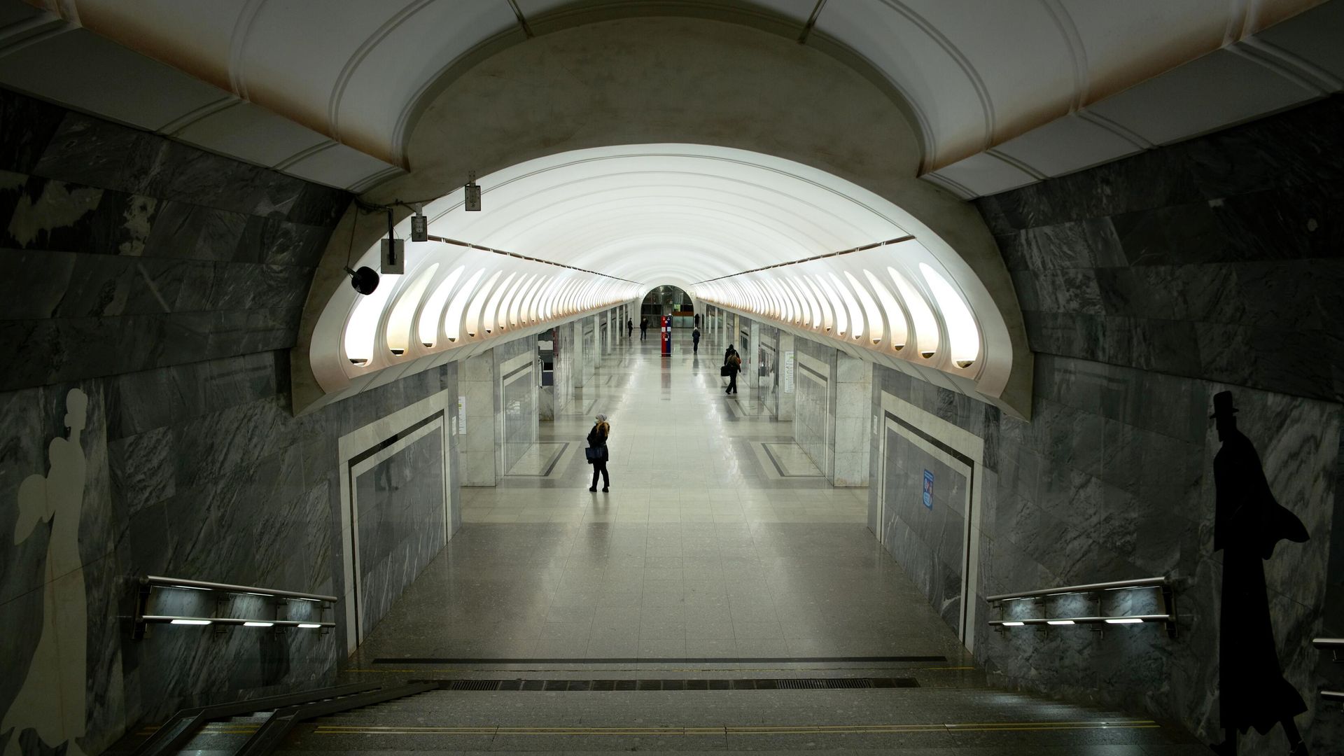 Станция московского метрополитена Достоевская в Москве Станция московского метрополитена Достоевская в Москве - РИА Новости, 1920, 21.01.2024