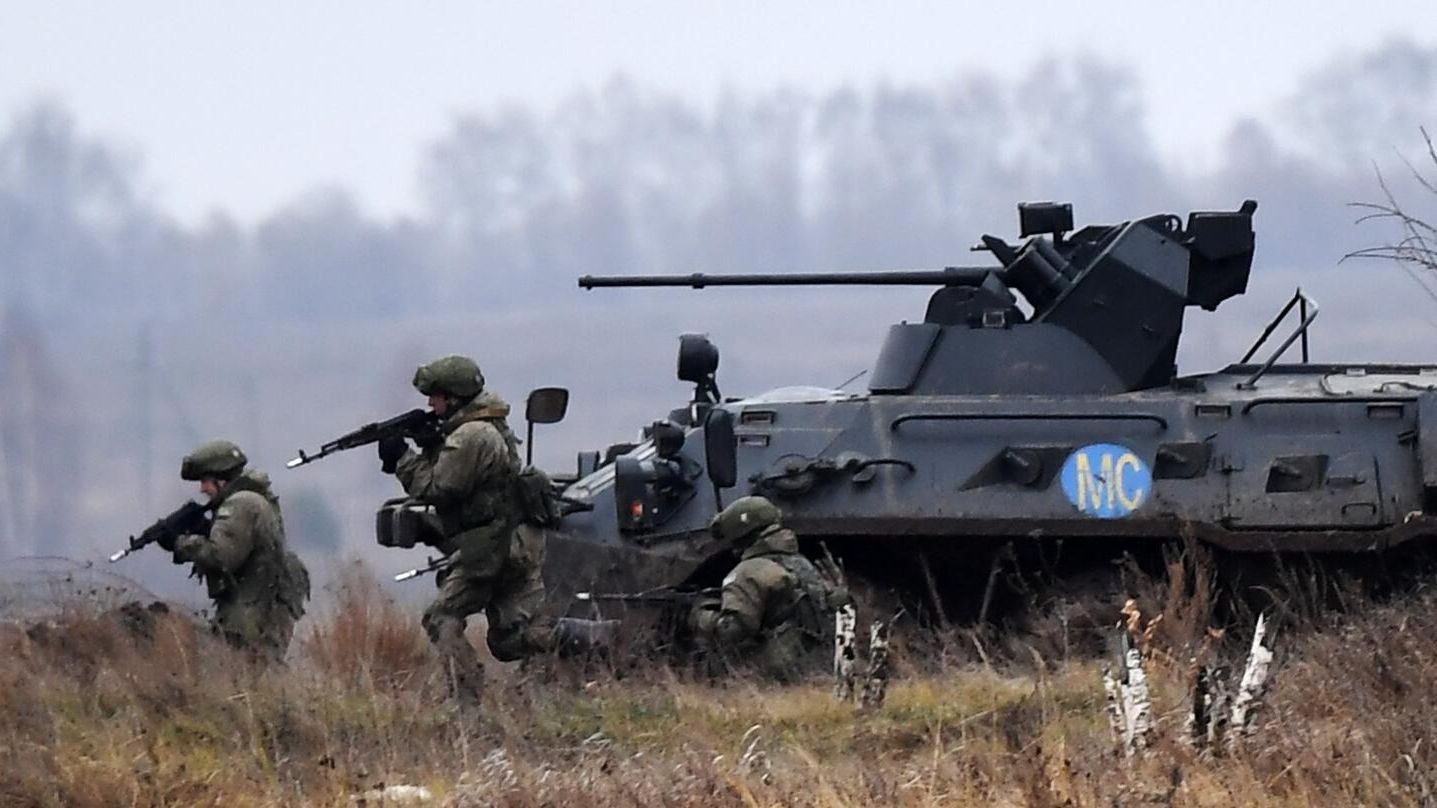 Военнослужащие на миротворческих учениях стран ОДКБ Нерушимое братство — 2021 Военнослужащие на миротворческих учениях стран ОДКБ Нерушимое братство — 2021 - РИА Новости, 1920, 27.12.2021