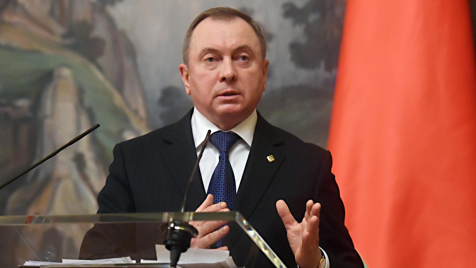 Министр иностранных дел Белоруссии Владимир Макей Министр иностранных дел Белоруссии Владимир Макей - РИА Новости, 1920, 24.09.2022