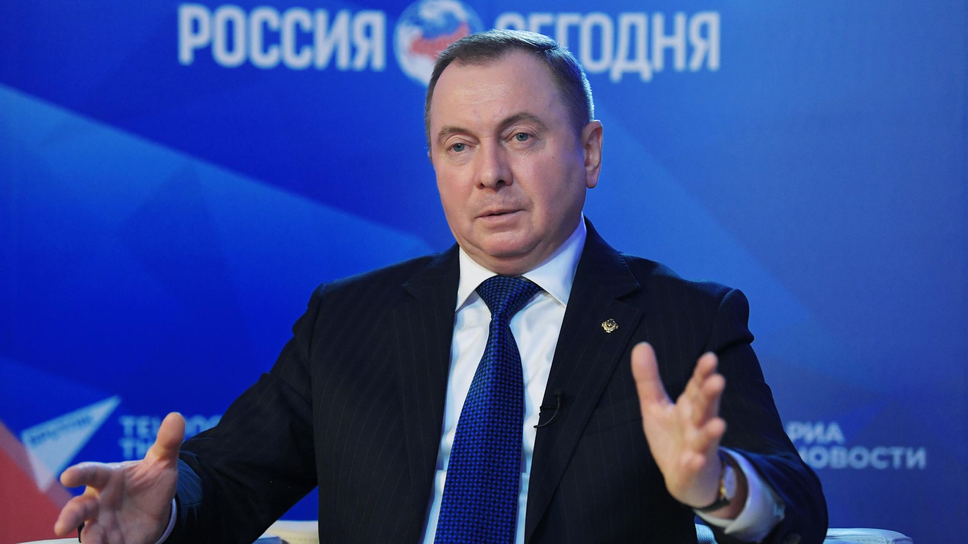 Министр иностранных дел Белоруссии Владимир Макей Министр иностранных дел Белоруссии Владимир Макей - РИА Новости, 1920, 26.11.2022