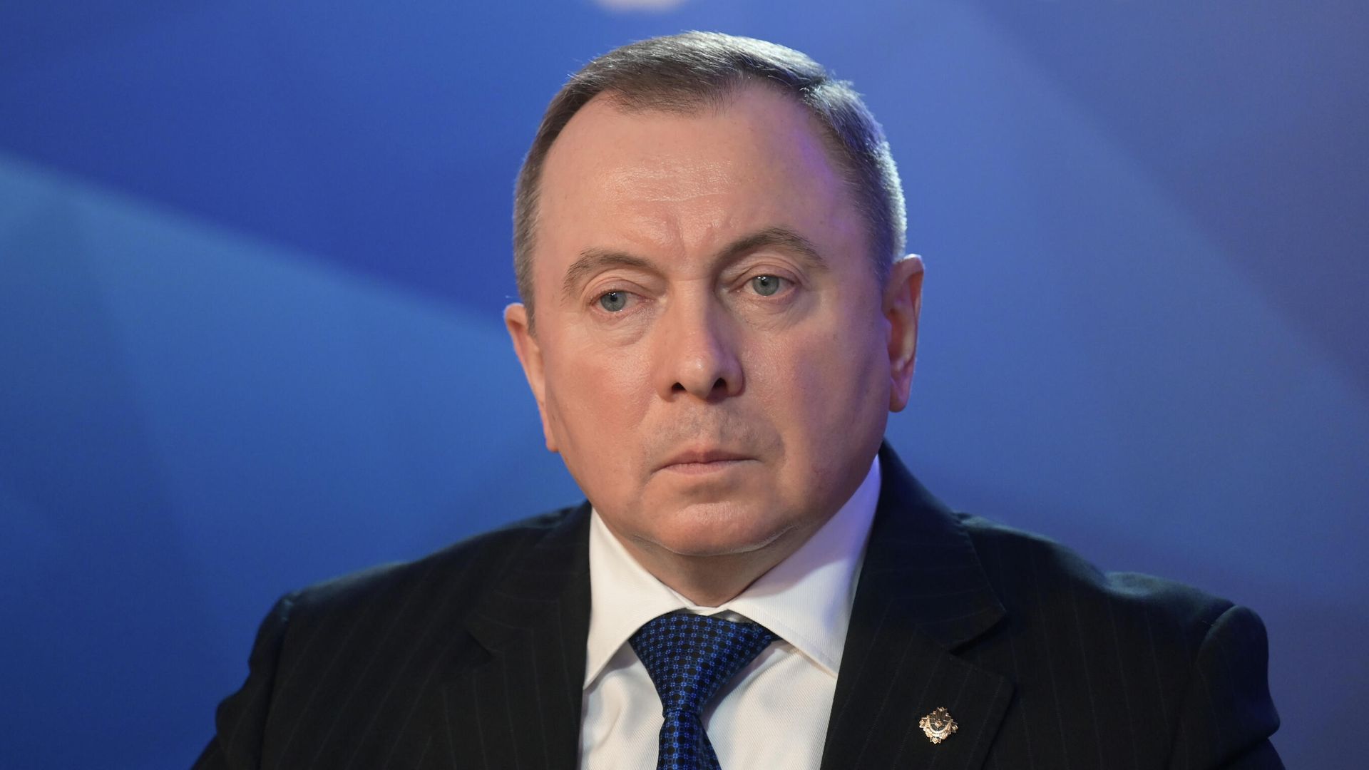 Министр иностранных дел Белоруссии Владимир Макей во время интервью РИА Новости в Международном мультимедийном пресс-центре МИА Россия сегодня Министр иностранных дел Белоруссии Владимир Макей во время интервью РИА Новости в Международном мультимедийном пресс-центре МИА Россия сегодня - РИА Новости, 1920, 26.11.2022
