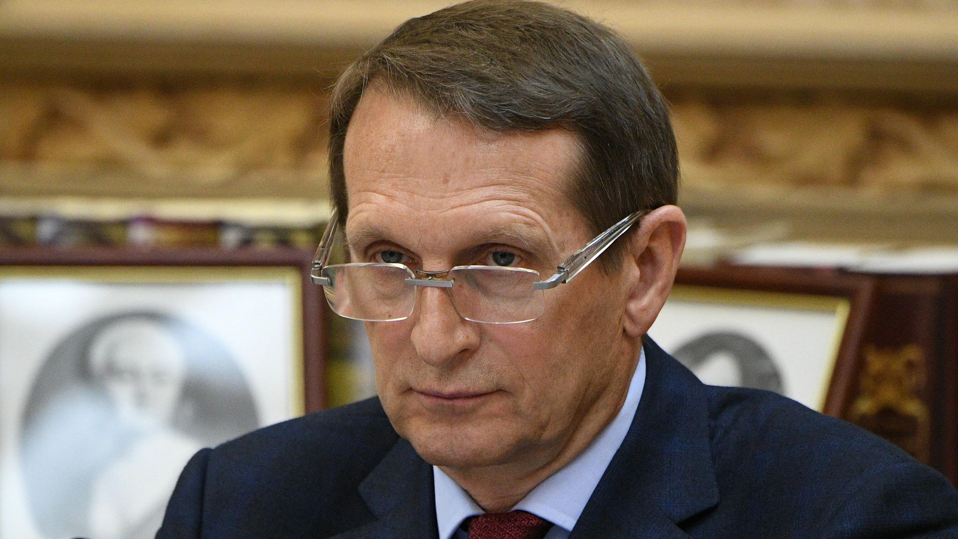 Председатель Российского исторического общества, директор Службы внешней разведки России Сергей Нарышкин Председатель Российского исторического общества, директор Службы внешней разведки России Сергей Нарышкин - РИА Новости, 1920, 25.01.2024