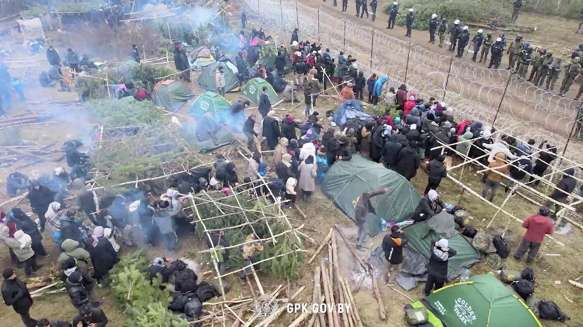 Ситуация на польско-белорусской границе Ситуация на польско-белорусской границе - РИА Новости, 1920, 14.11.2021