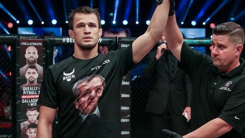 Боец Bellator Усман Нурмагомедов Боец Bellator Усман Нурмагомедов - РИА Новости, 1920, 18.11.2022